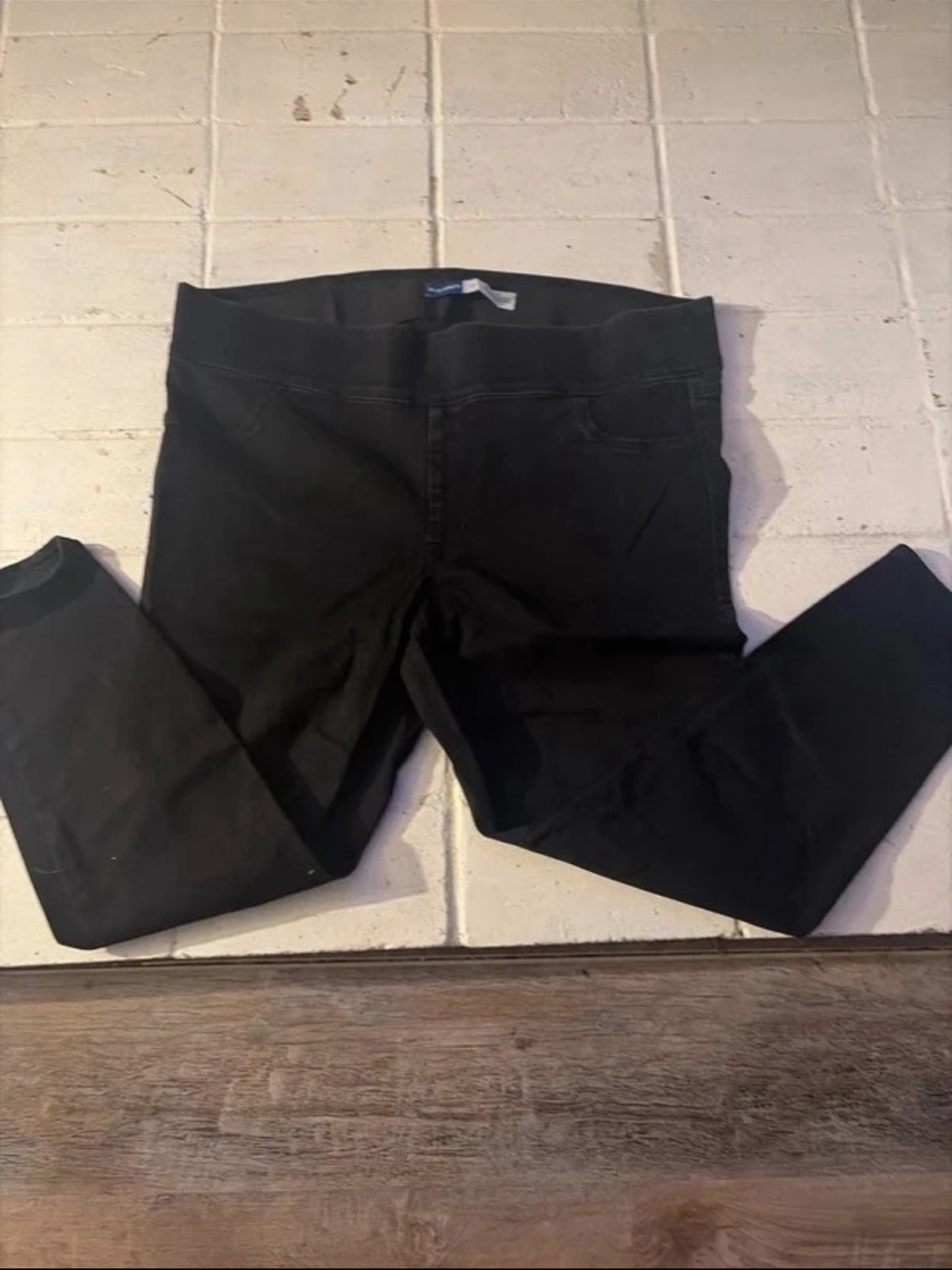 Old Navy Black High-Rise Stretch Jeggings